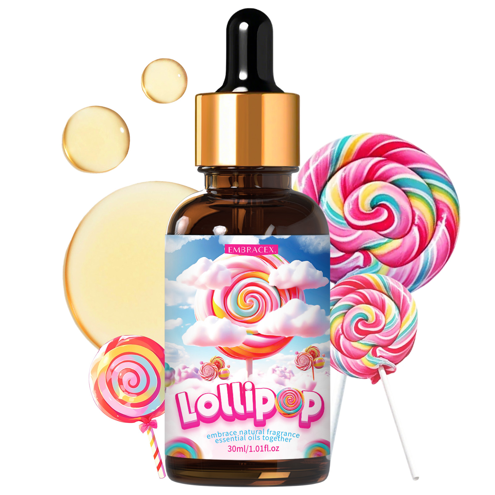 Эфирные масла Lollipop, 30 мл, – обзор и цена Candle Supplies Fragrance Oil