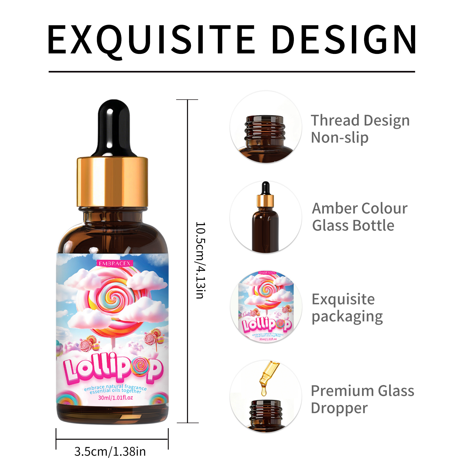 Эфирные масла Lollipop, 30 мл, – обзор и цена Candle Supplies Fragrance Oil